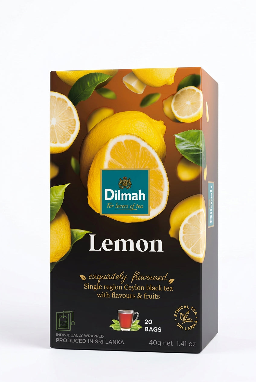 Dilmah Lemon Tea-20 Bags-40g