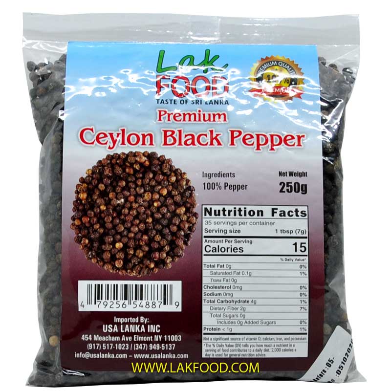 Black Pepper Corn 250g