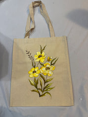 Hand Painted Tote Bag