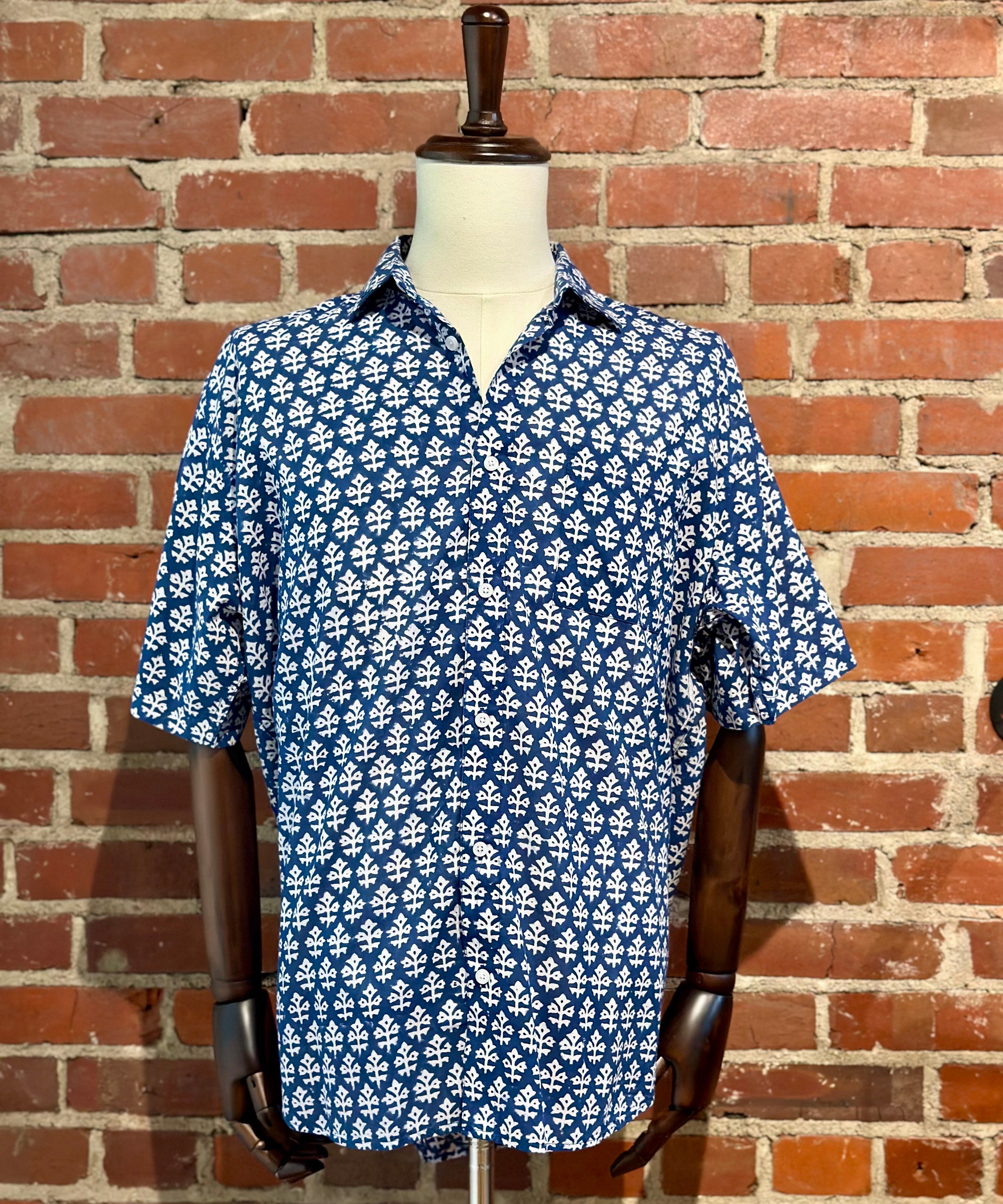 Jaipur Shirt with Anchor Motif