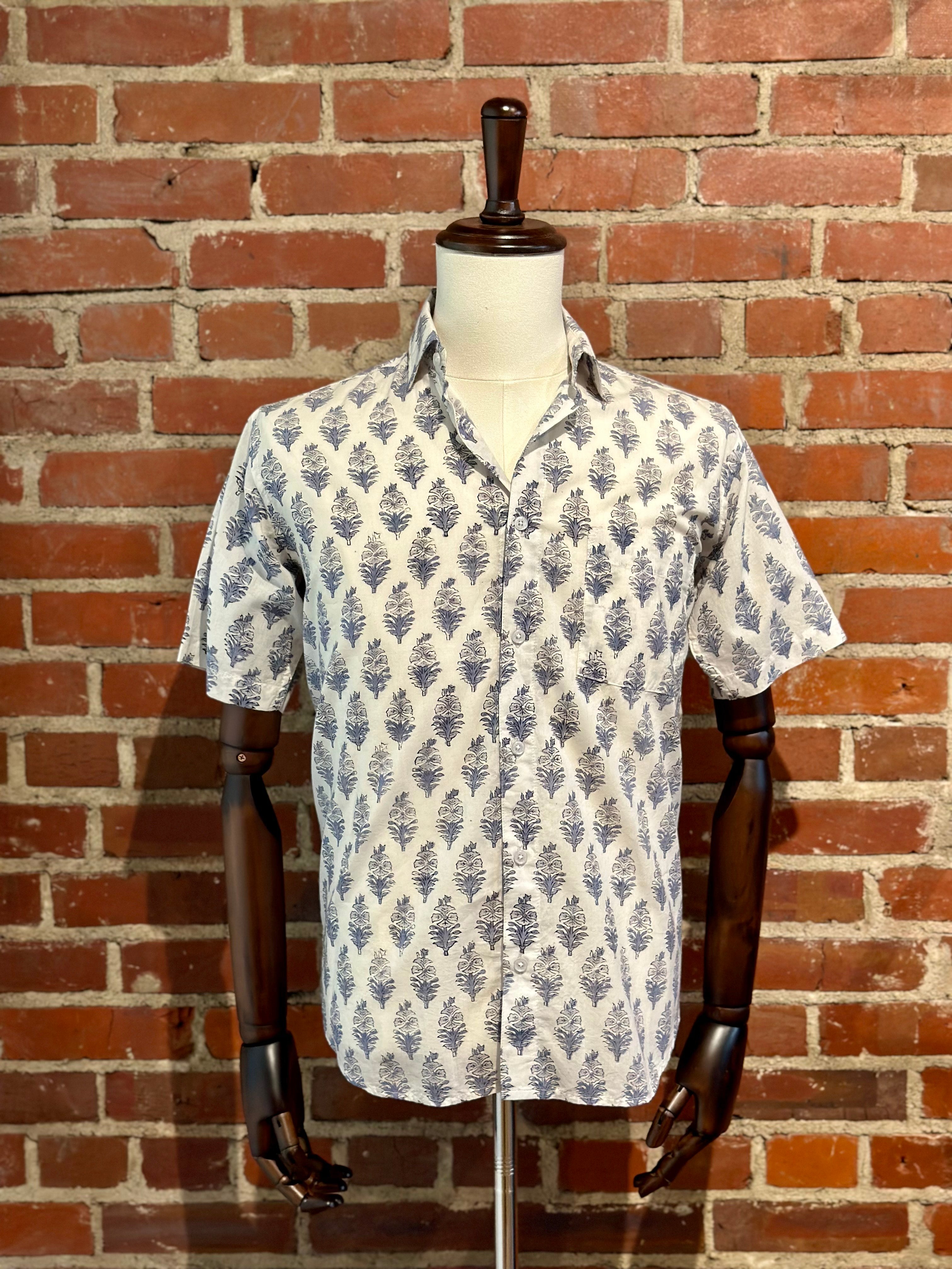 Jaipur Shirt with Palm Motif