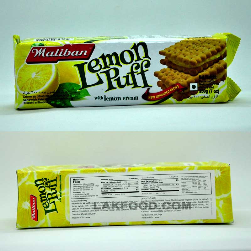 Lemon puff 200g