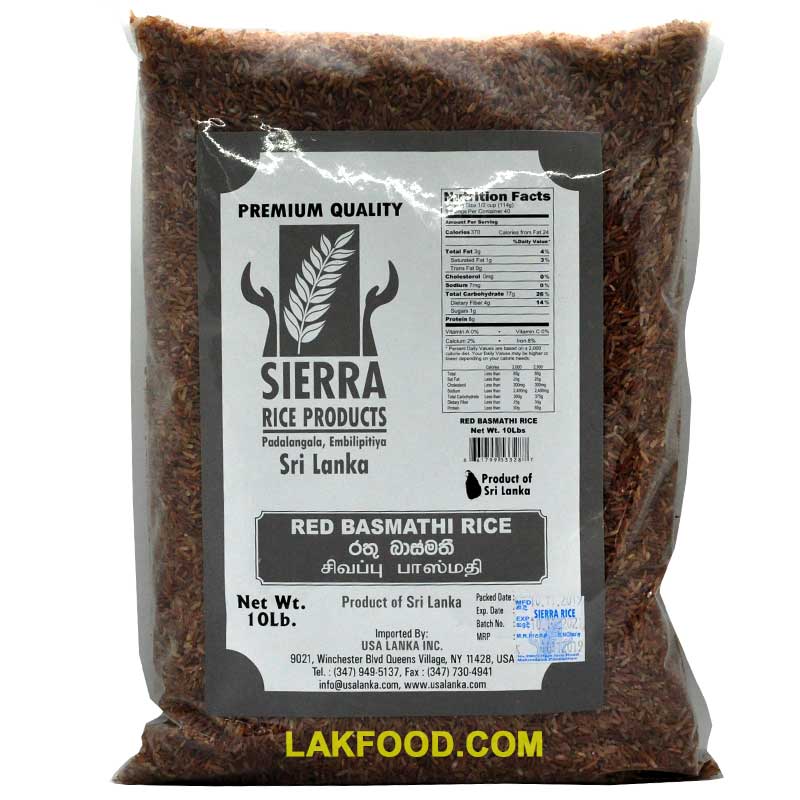 Red Basmathi Rice 10LB
