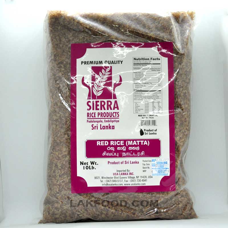 Red Rice Matta / Nadu 10LB