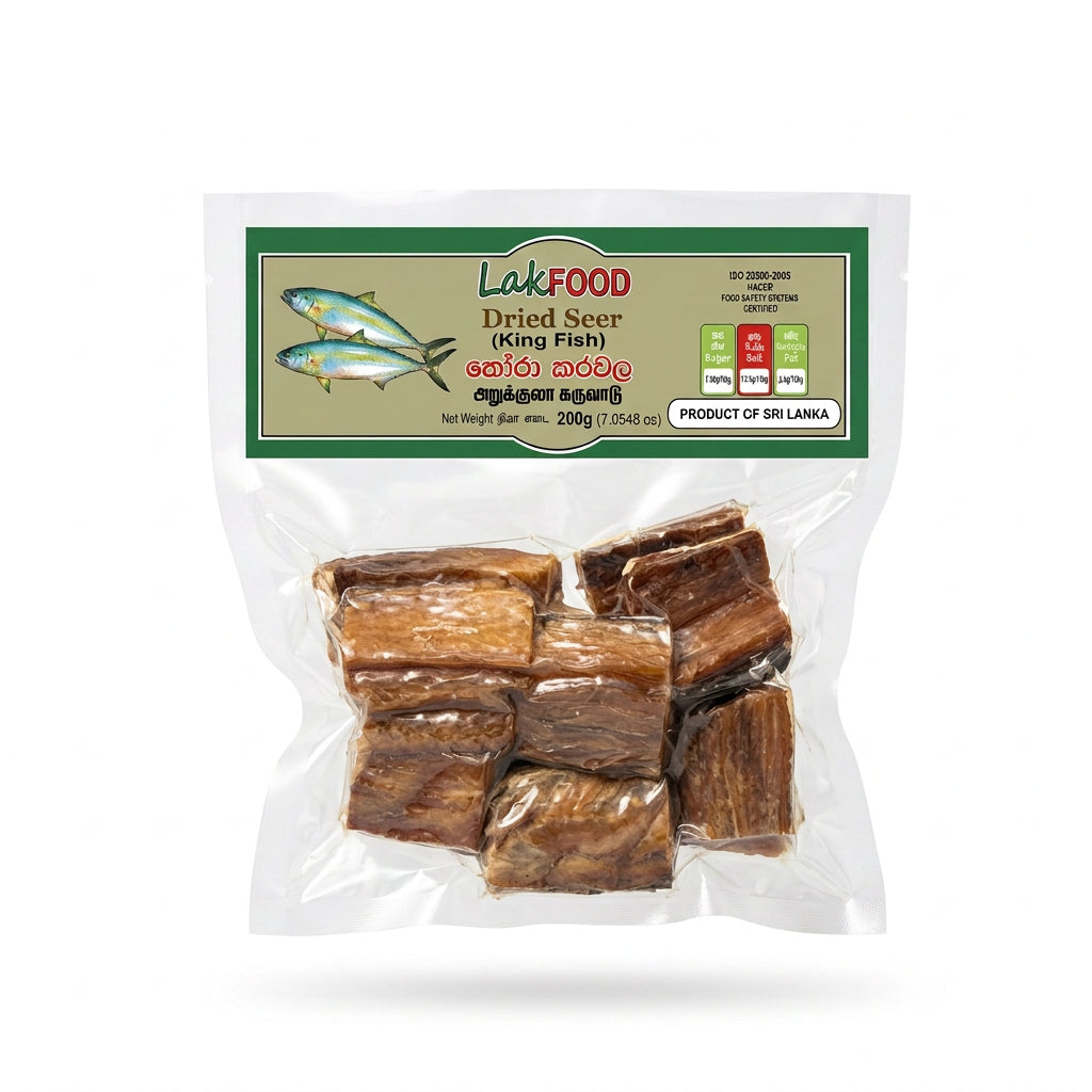 DRIED SEER-KING FISH-LAKFOOD-200G