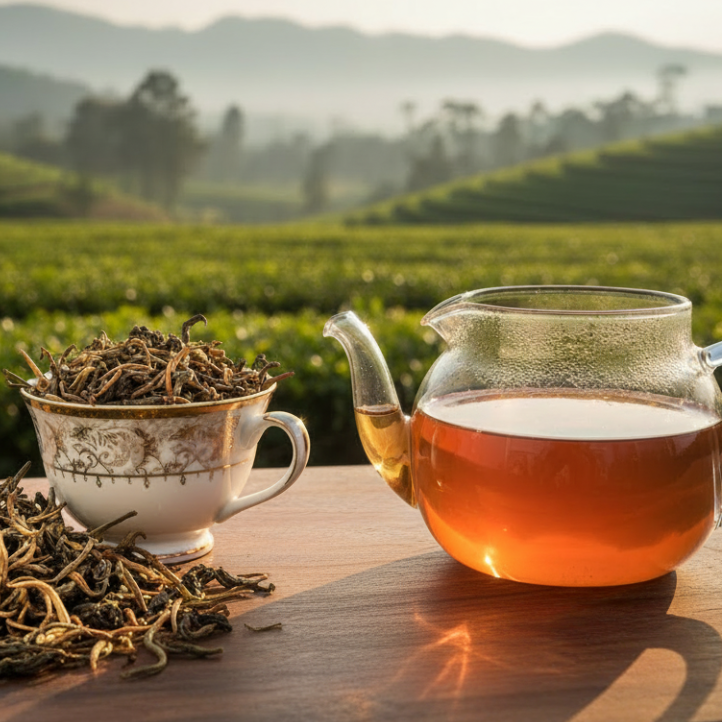 Remove ceylon tea - sri lanka tag on the picture