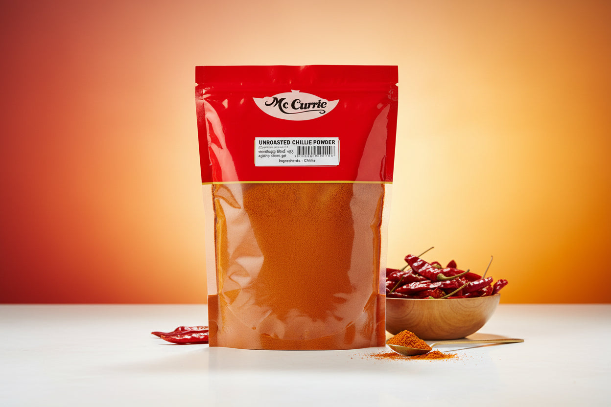 UNROASTED CHILI POWDER -Mc Currie -500g