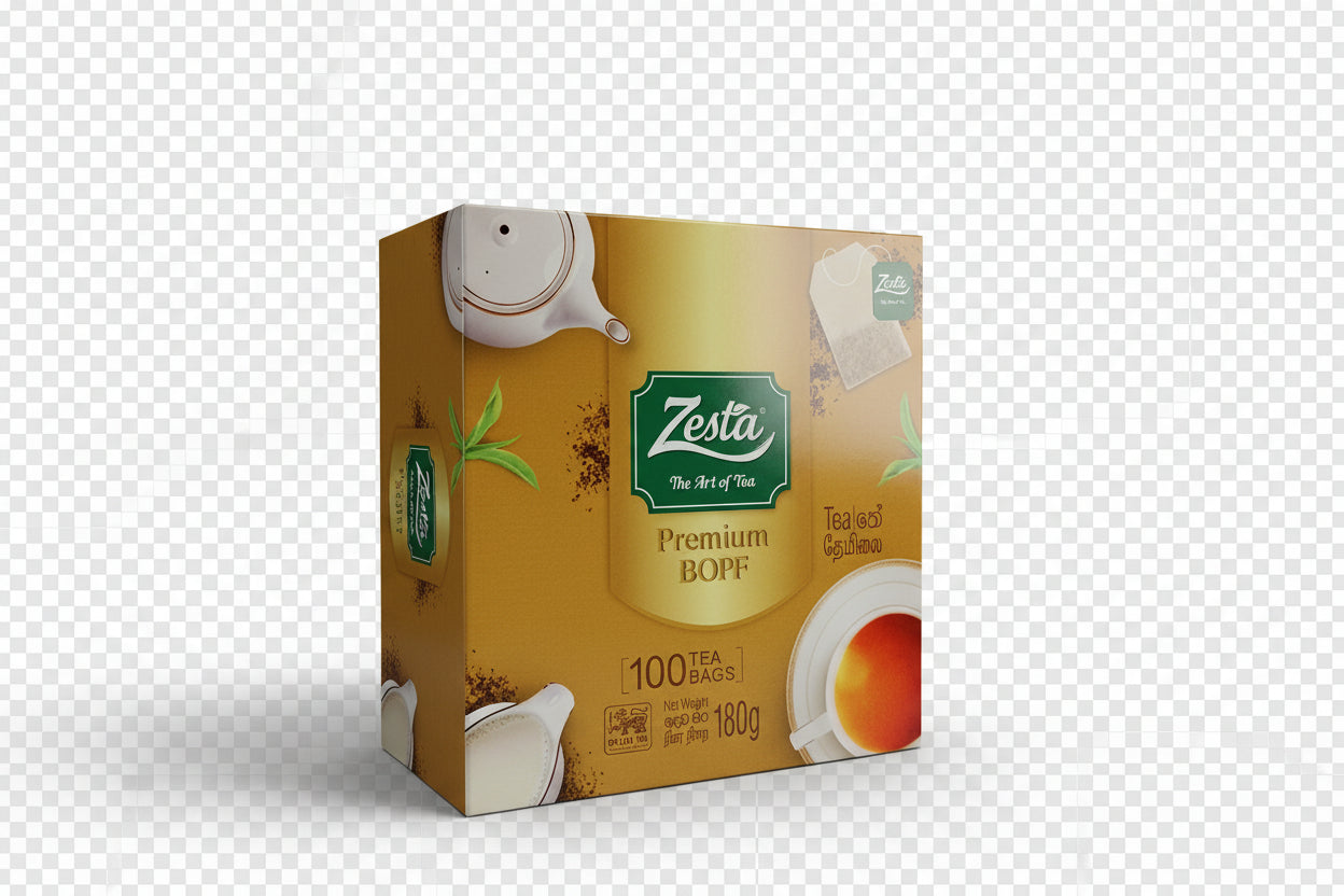Zesta-Premium BOPF Tea-100 bags-180g
