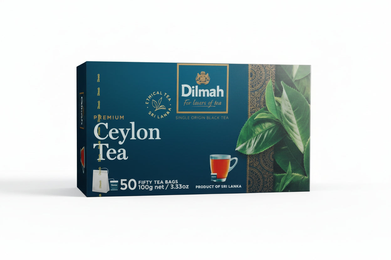 Dilmah Ceylon Tea-50 bags-100g